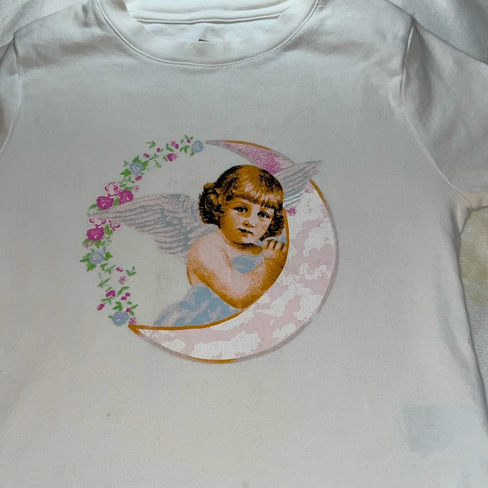 White Angel T shirt .